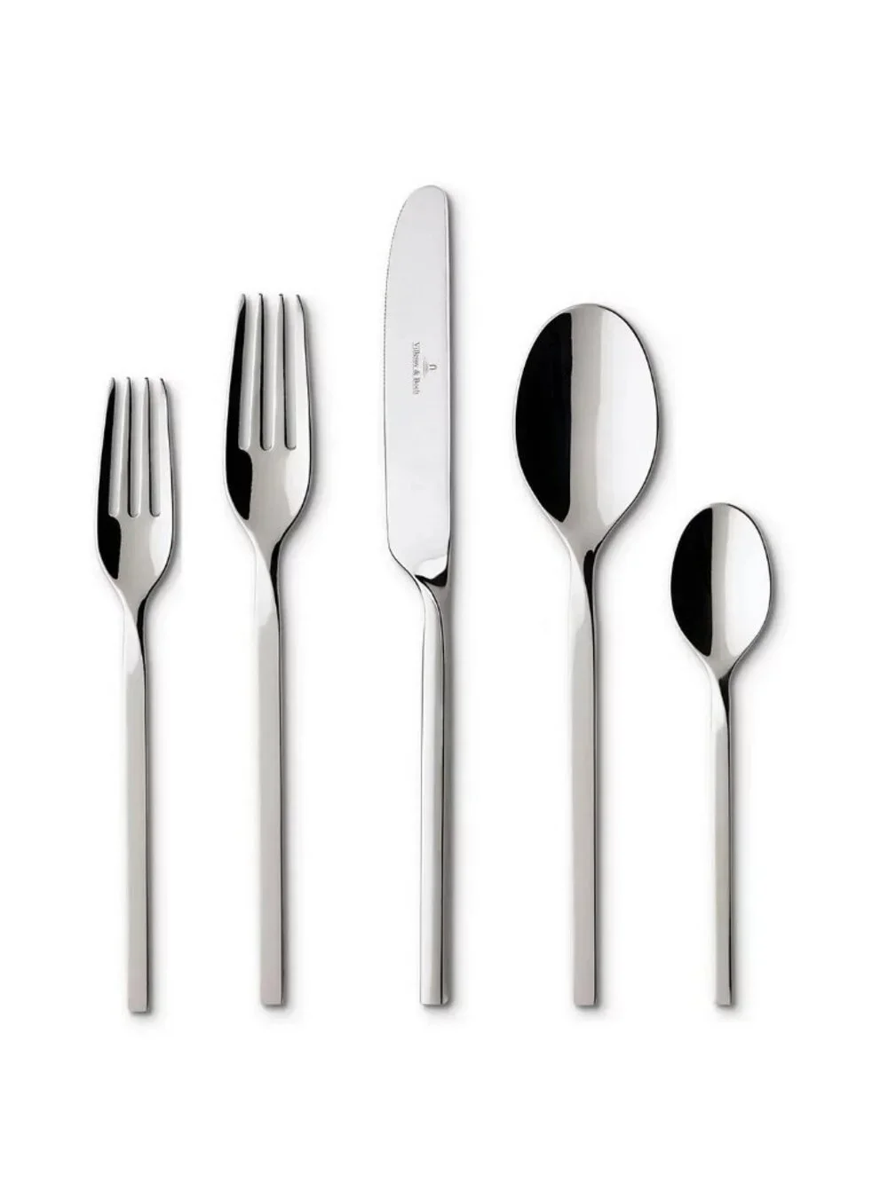 Villeroy & Boch New Wave 20-Piece Stainless Steel Flatware Set–Service for 4